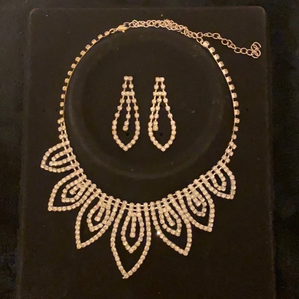 diamond necklace set
